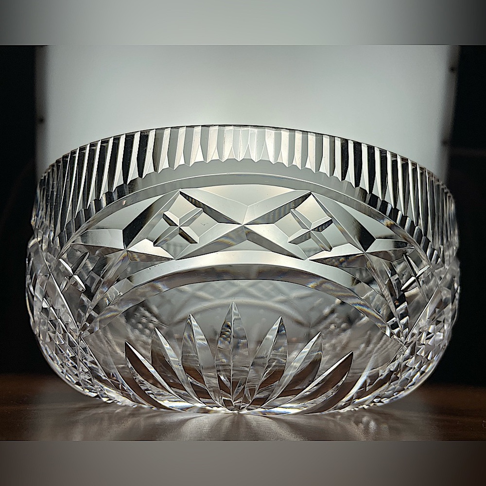 Vintage Waterford Crystal Bowl 8 in. Diameter